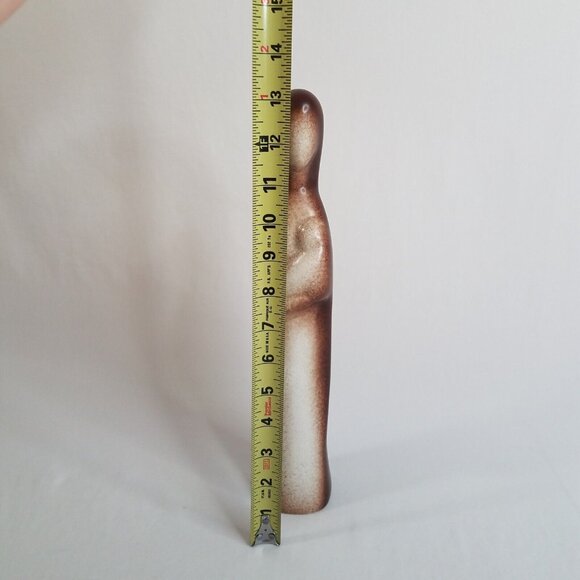 Howard Pierce 13.25" Madonna Mother and Child Porcelain Figurine Christmas Brown - Picture 2 of 16